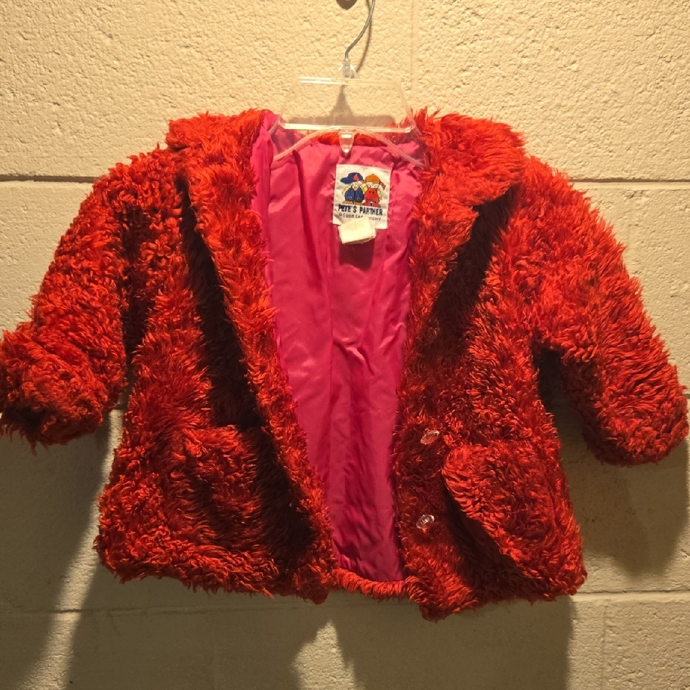 Kids Formal Fuzzy Jacket